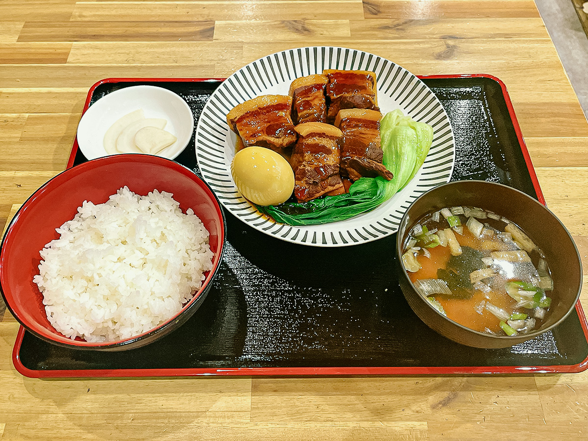 角煮定食